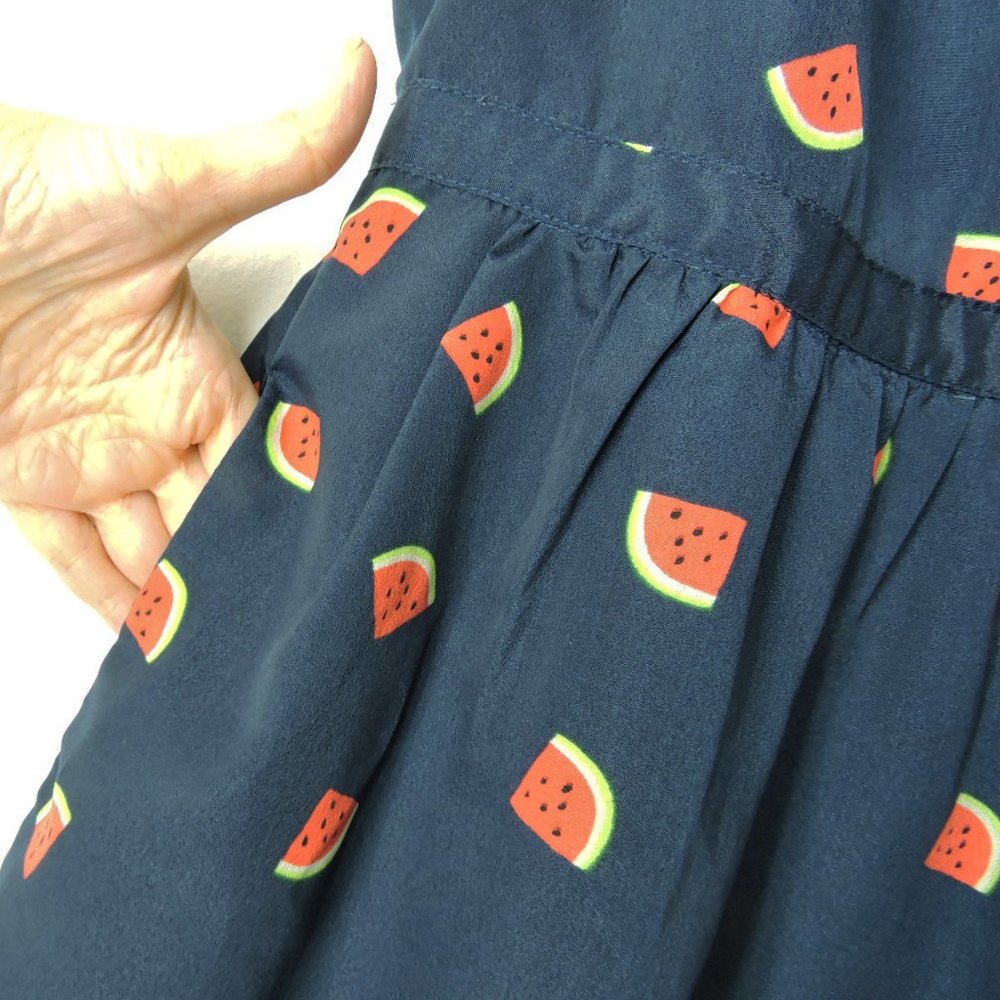 J Crew cute watermelon printed seaside cami dress - Picture 6 of 11